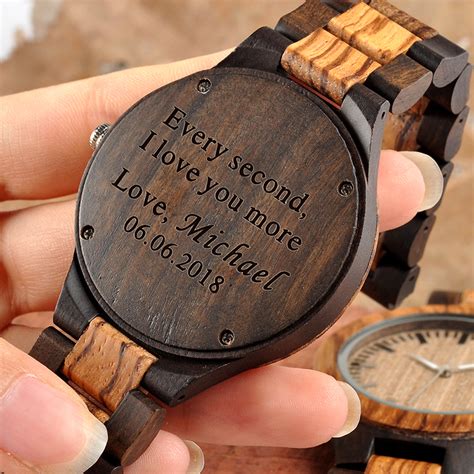 Engraved Wooden Watches & Wood Sunglasses .